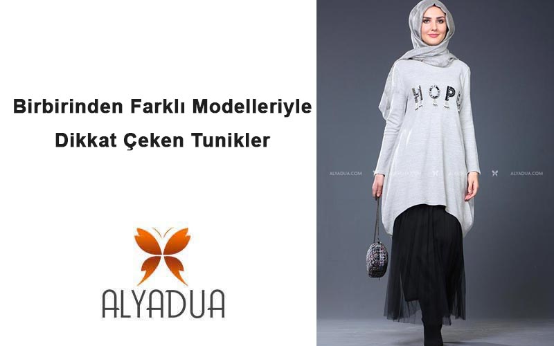 Birbirinden Farklı Modelleriyle Dikkat Çeken Tunikler