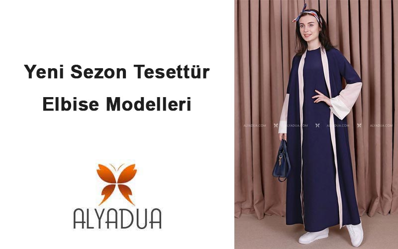 Yeni Sezon Tesettür Elbise Modelleri