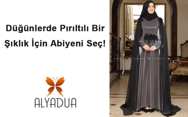 Düğünlerde Pırıltılı Bir Şıklık İçin Abiyeni Seç!