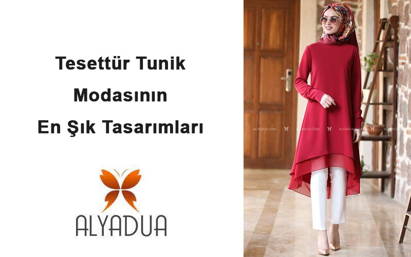 Tesettür Tunik Modasının En Şık Tasarımları